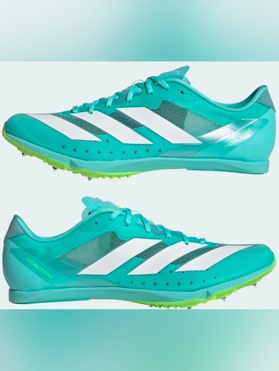 adidas Shoes - NWOB adidas Adizero Distancestar Blue Cloud JI2999 Women Track and Field Cleats